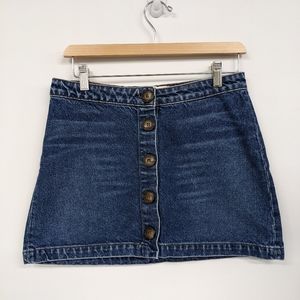 Reformation Candace denim skirt size 27